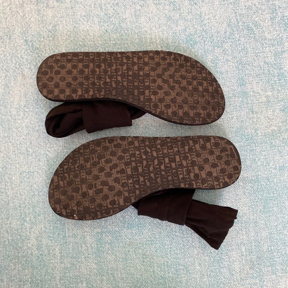 Sanuk Yoga Sling 2 Black Flip Flop - Picture 7 of 7